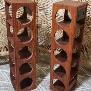 Stylish Wood Wine Racks by CB2